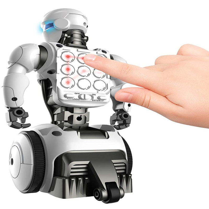 Silverlit Junior 1.0 Robot with Innovative 9 Point Touch Panel, Cool LED Eyes