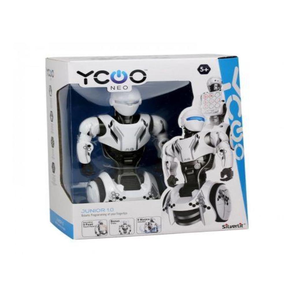 Silverlit Junior 1.0 Robot with Innovative 9 Point Touch Panel, Cool L —  Toycra