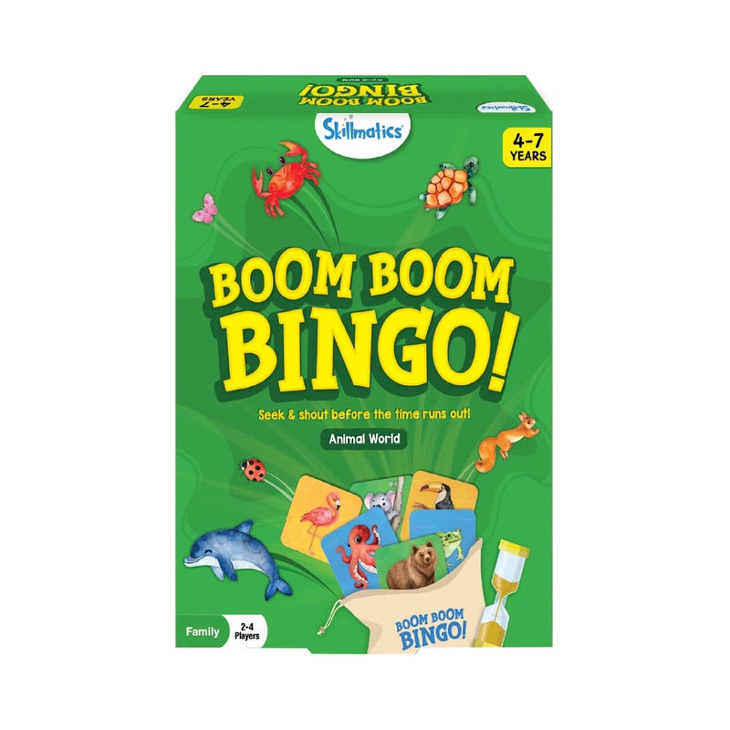 Skillmatics Boom Boom Bingo! Board Game
