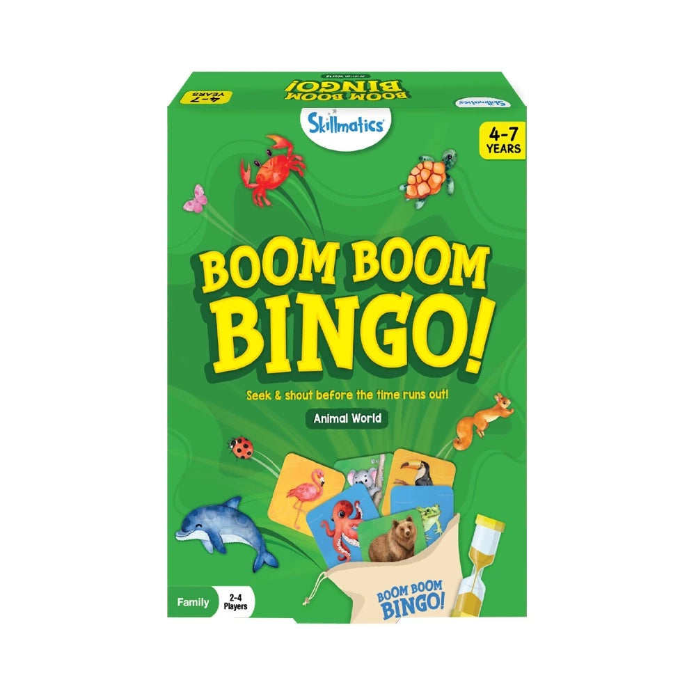 Skillmatics Boom Boom Bingo! Board Game — Toycra