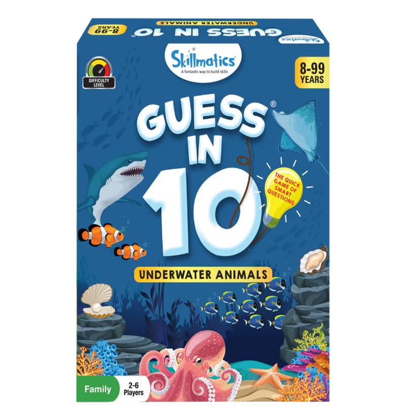 Skillmatics Card Game Guess in 10