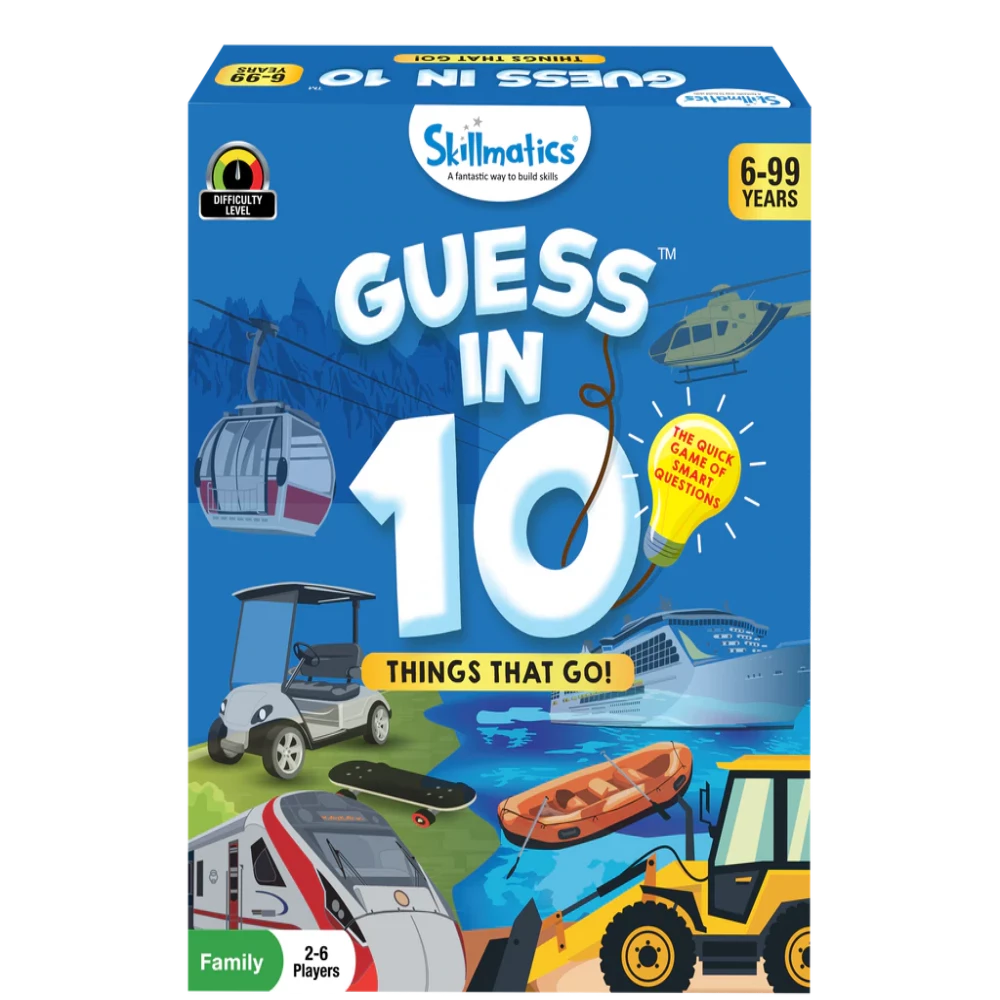 Skillmatics Card Game Guess in 10
