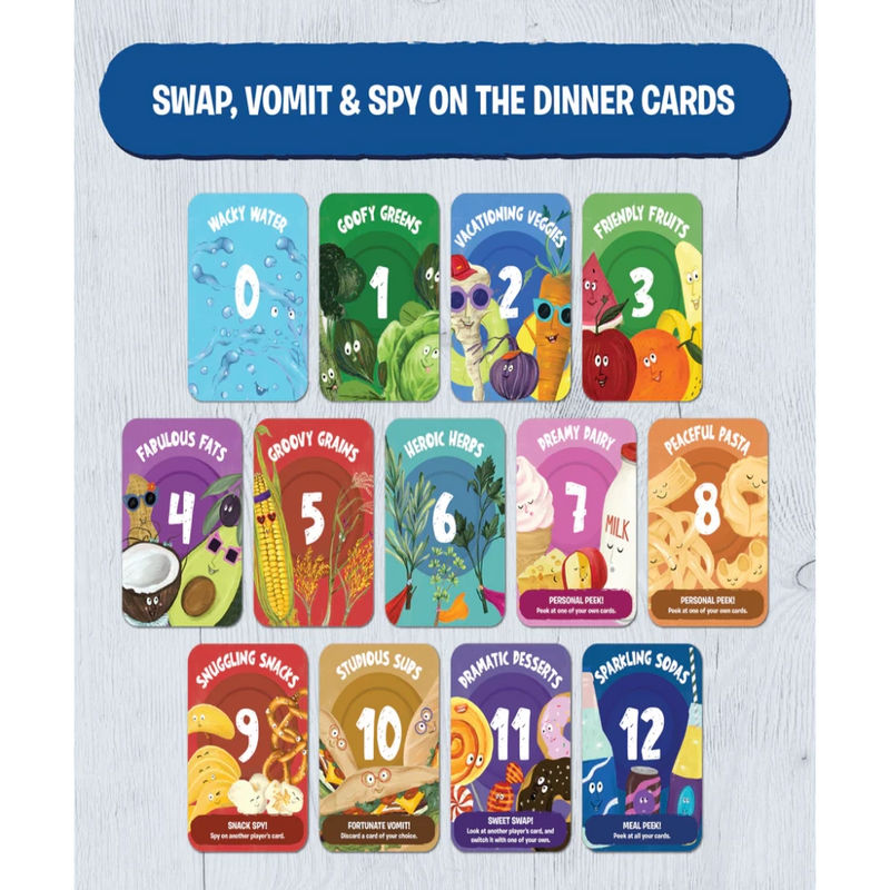 Skillmatics Card Game What's For Dinner