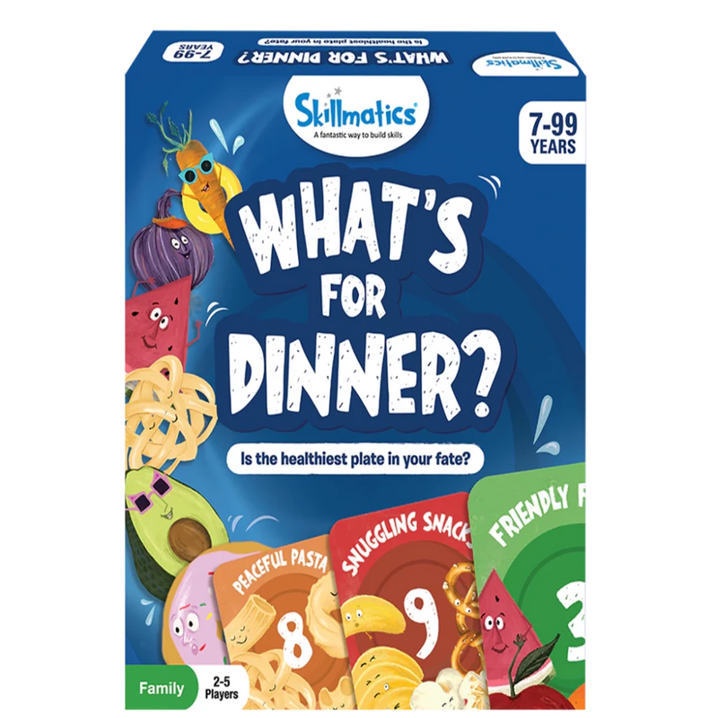 Skillmatics Card Game What's For Dinner