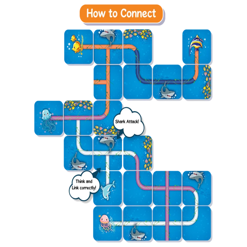 Skillmatics Connectors -96 Tiles