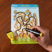 Skillmatics Educational Game : Dots and Mazes Reusable Activity Mats