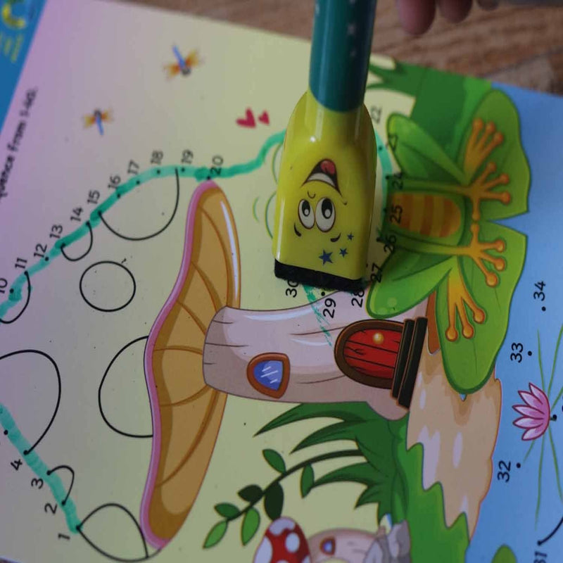 Skillmatics Educational Game : Dots and Mazes Reusable Activity Mats