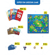 Skillmatics Guess In 10 Board Game - Around The World