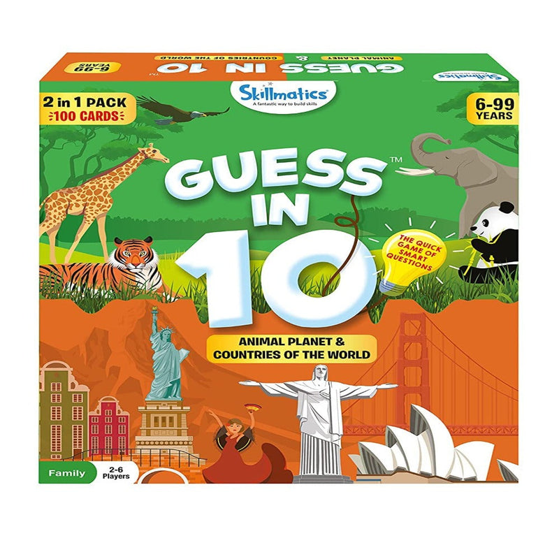 Skillmatics Guess in 10 ( 2 in 1 Pack)