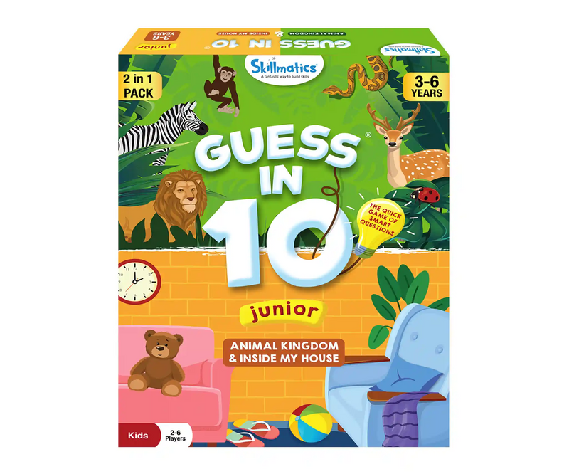 Skillmatics Guess in 10 ( 2 in 1 Pack)