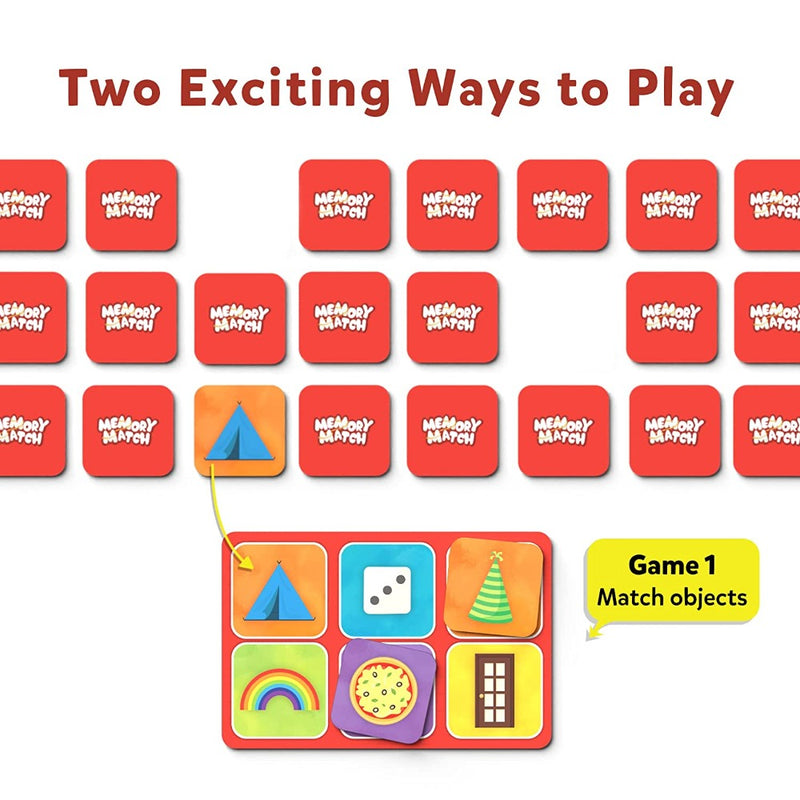 Skillmatics Memory Match Board Game