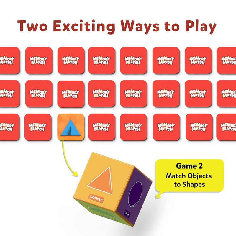 Skillmatics Memory Match Board Game
