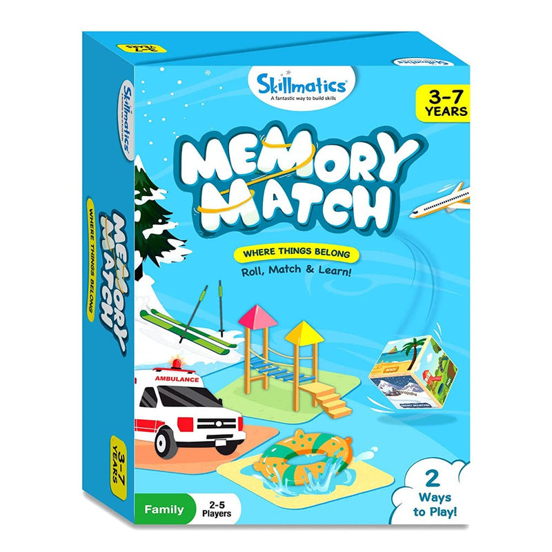 Skillmatics Memory Match Board Game