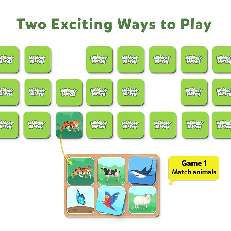 Skillmatics Memory Match Board Game
