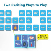 Skillmatics Memory Match Board Game
