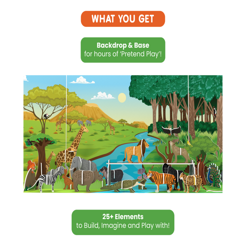 Skillmatics My World Building Playset