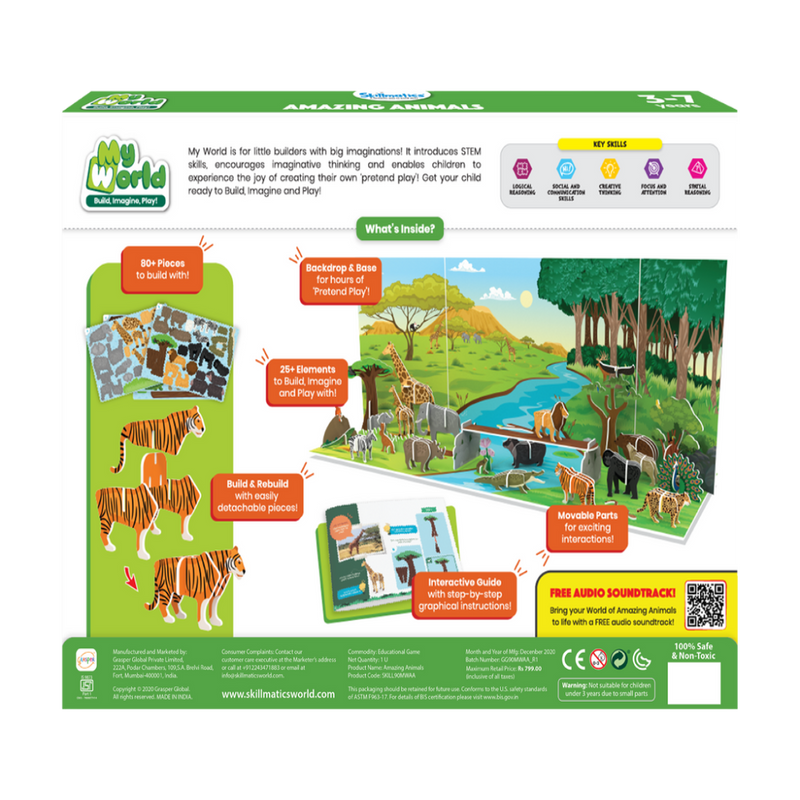 Skillmatics My World Building Playset