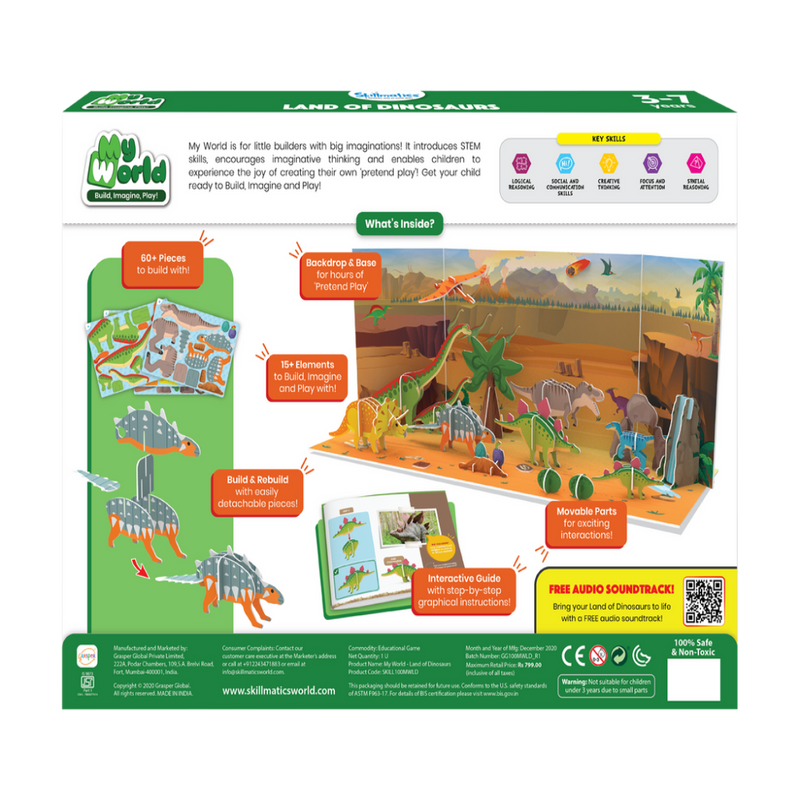 Skillmatics My World Building Playset
