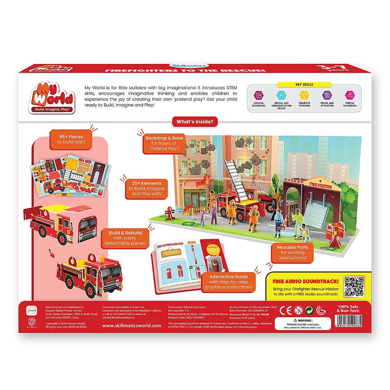 Skillmatics My World Building Playset