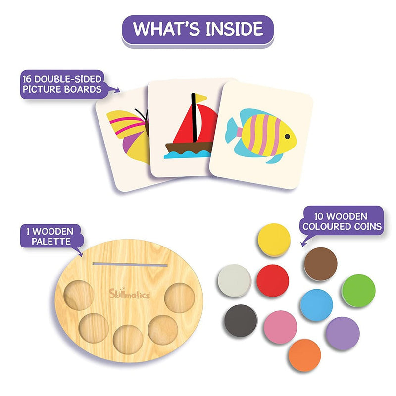 Skillmatics Preschool Educational Wooden Game