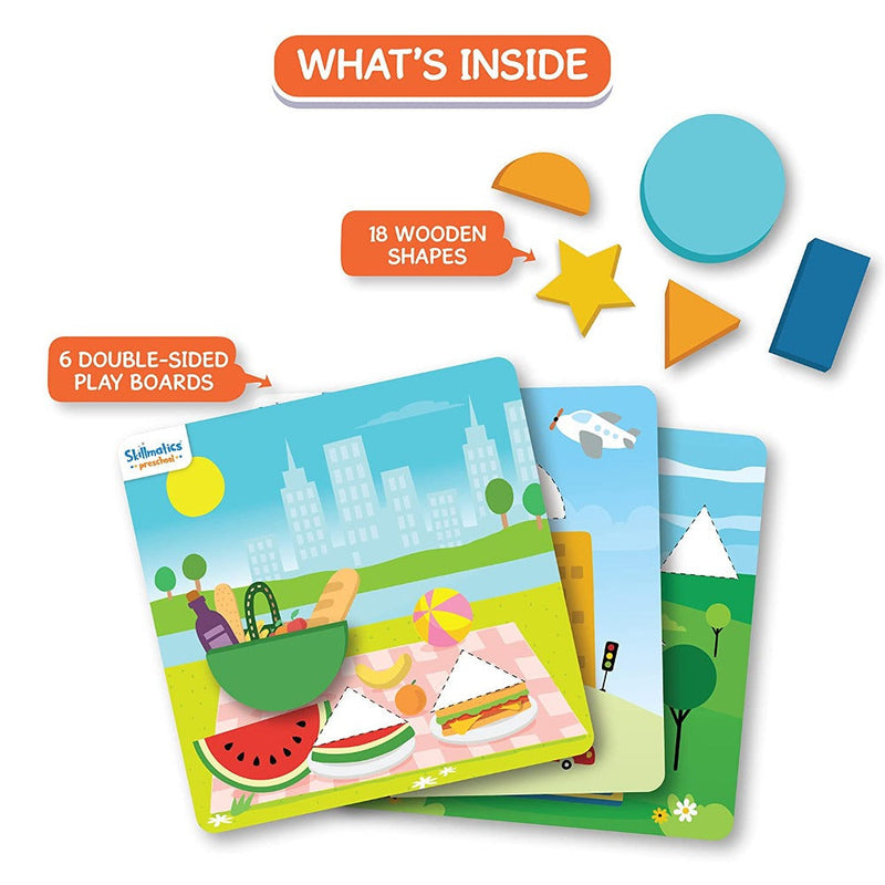 Skillmatics Preschool Educational Wooden Game