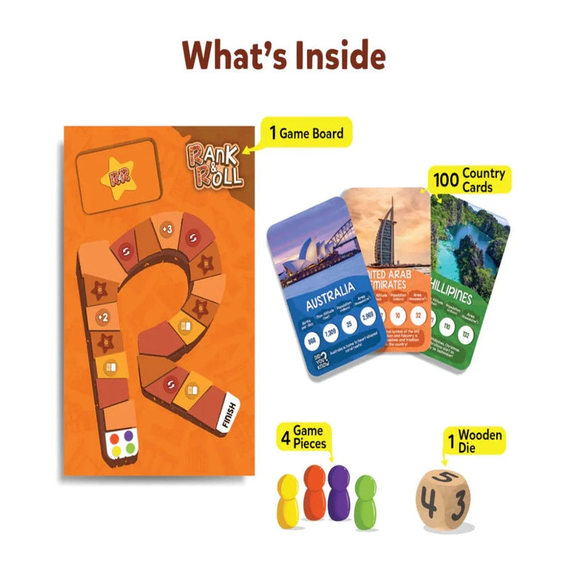 Skillmatics Rank and Roll Game
