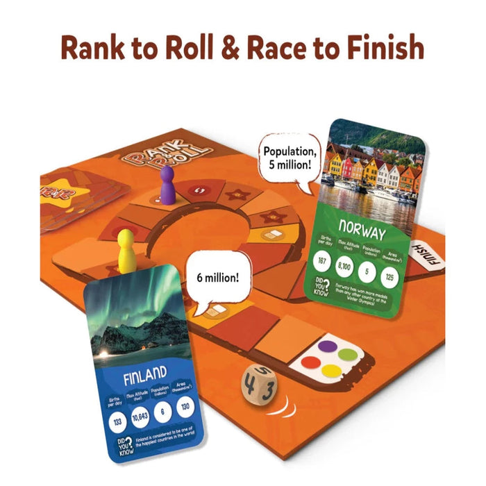 Skillmatics Rank and Roll Game-Family Games-Skillmatics-Toycra