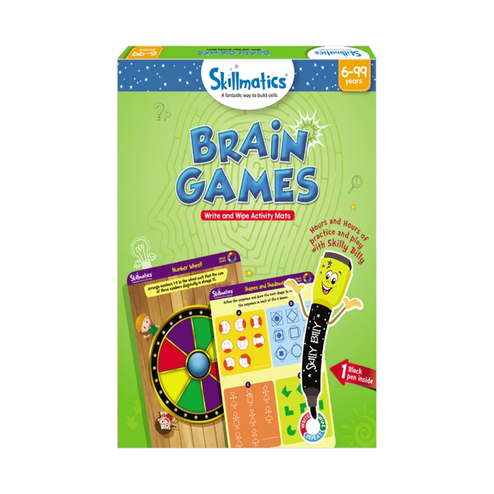 Skillmatics Reusable Activity Mats with Marker Pen-Kids Games-Skillmatics-Toycra