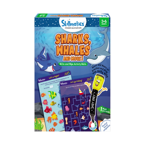 Skillmatics Reusable Activity Mats with Marker Pen-Kids Games-Skillmatics-Toycra