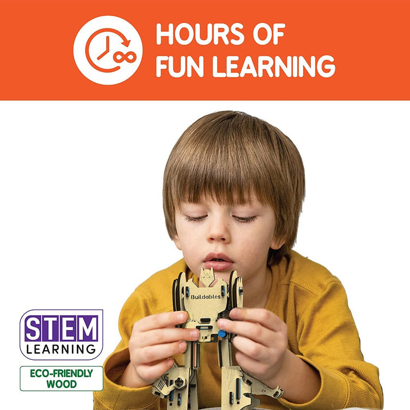 Skillmatics STEM Building Toy : Buildables Dinosaur x Robot
