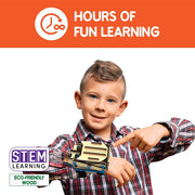 Skillmatics STEM Building Toy : Buildables Hydraulic Launcher
