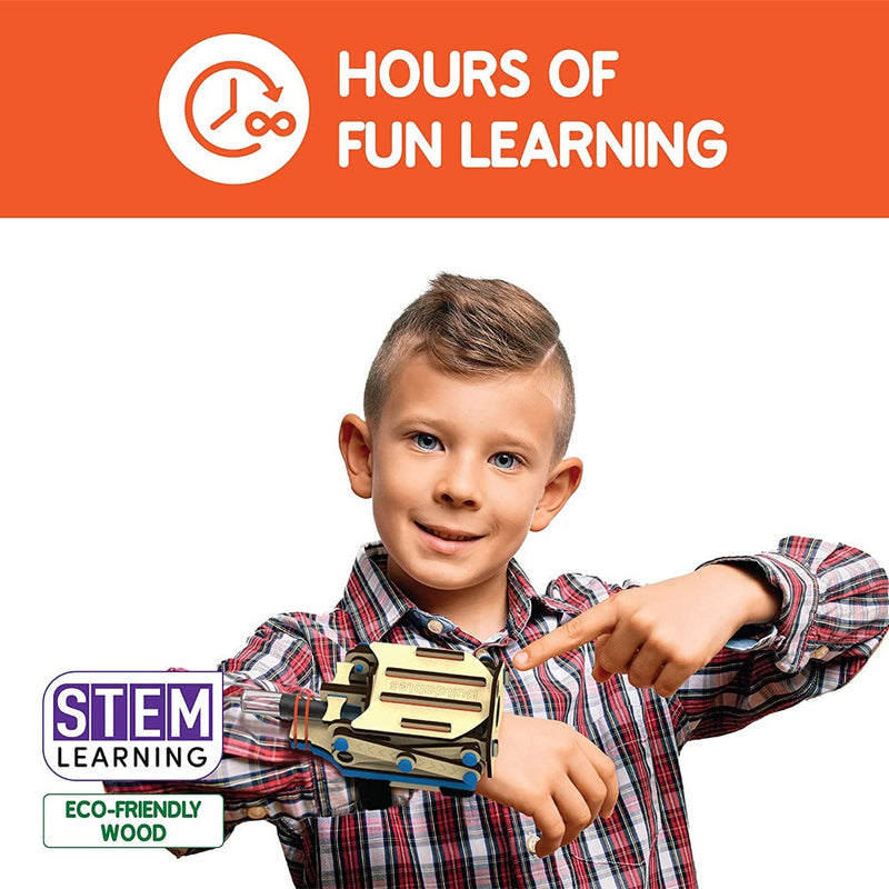 Skillmatics STEM Building Toy : Buildables Hydraulic Launcher