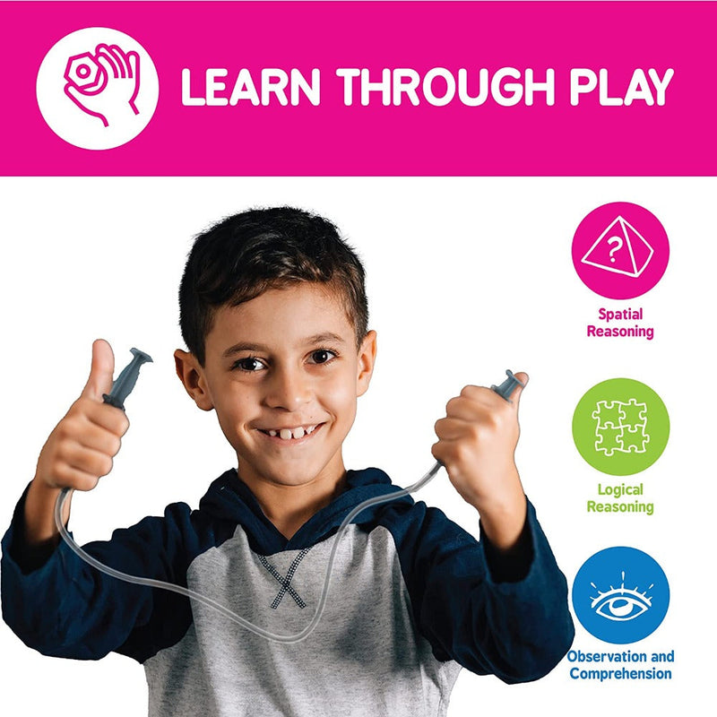 Skillmatics STEM Building Toy : Buildables Hydraulic Launcher