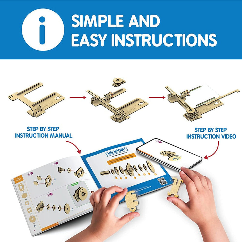 Skillmatics STEM Building Toy : Buildables Sketching Machine