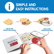 Skillmatics STEM Building Toy : Buildables Spin Art Station