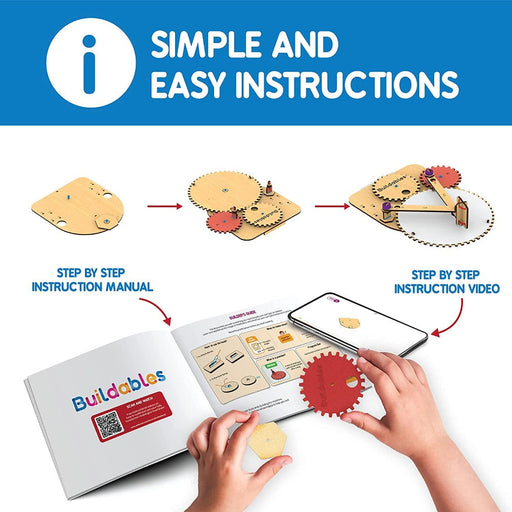 Skillmatics STEM Building Toy : Buildables Spin Art Station-STEM toys-Skillmatics-Toycra