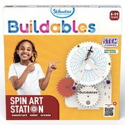 Skillmatics STEM Building Toy : Buildables Spin Art Station