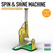 Skillmatics STEM Building Toy : Spin And Shine Machine