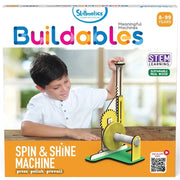 Skillmatics STEM Building Toy : Spin And Shine Machine