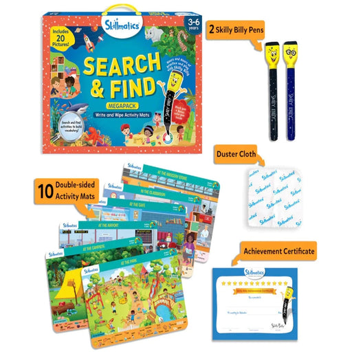 Skillmatics Search And Find Megapack-Learning & Education-Skillmatics-Toycra