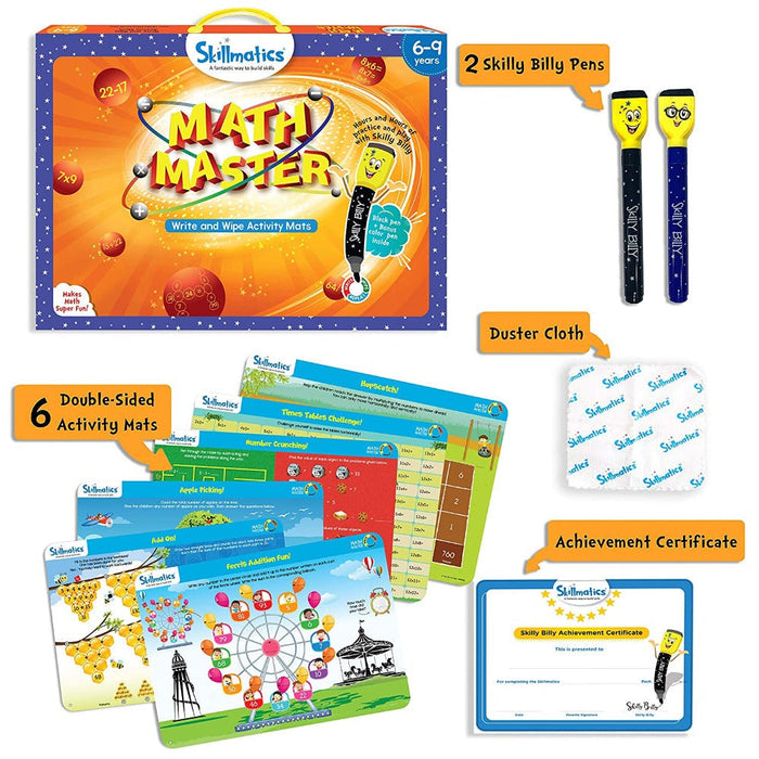 Skillmatics Write And Wipe Activity Mats-Learning & Education-Skillmatics-Toycra