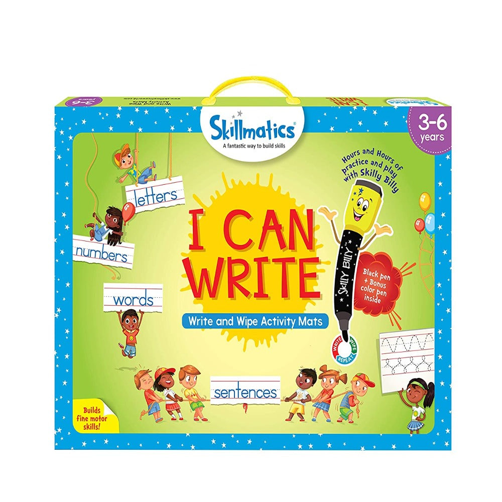 Skillmatics Write And Wipe Activity Mats