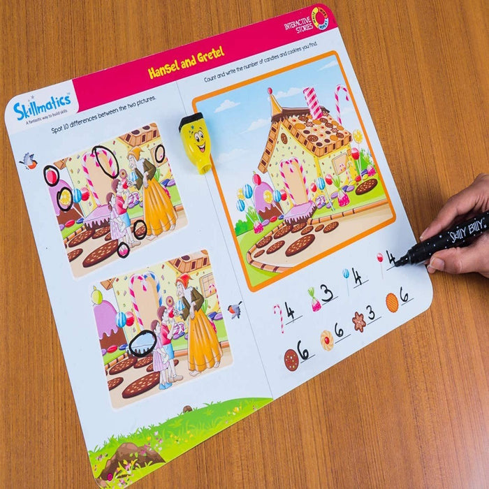 Skillmatics Write And Wipe Activity Mats-Learning & Education-Skillmatics-Toycra