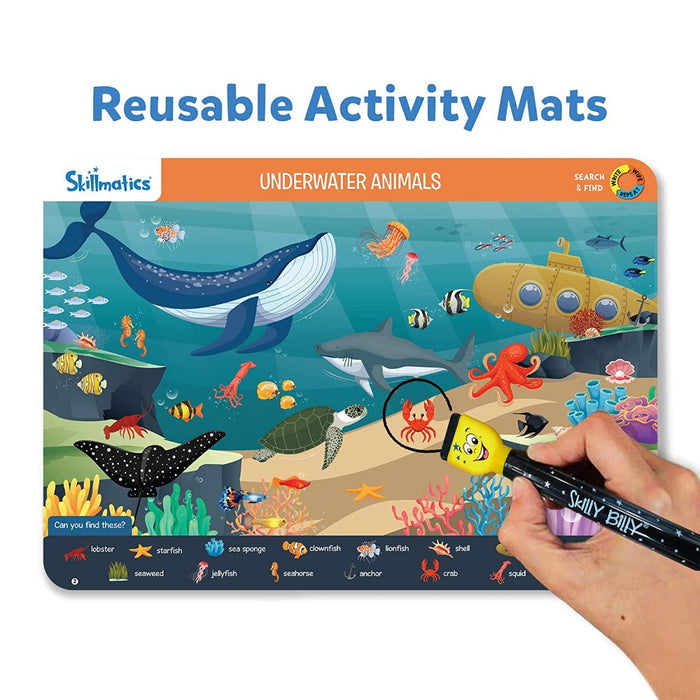 Skillmatics Write And Wipe Activity Mats-Learning & Education-Skillmatics-Toycra