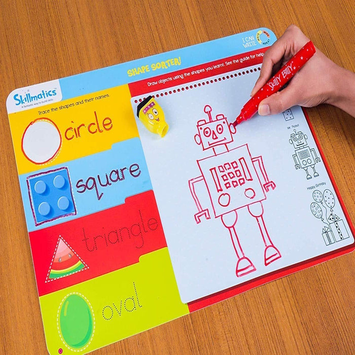 Skillmatics Write And Wipe Activity Mats-Learning & Education-Skillmatics-Toycra