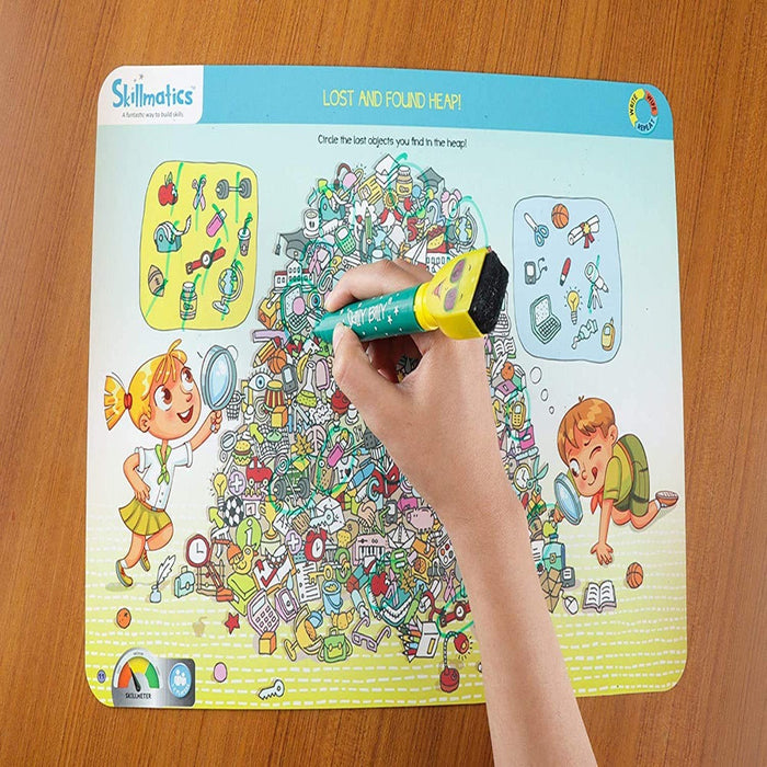 Skillmatics Write And Wipe Activity Mats-Learning & Education-Skillmatics-Toycra