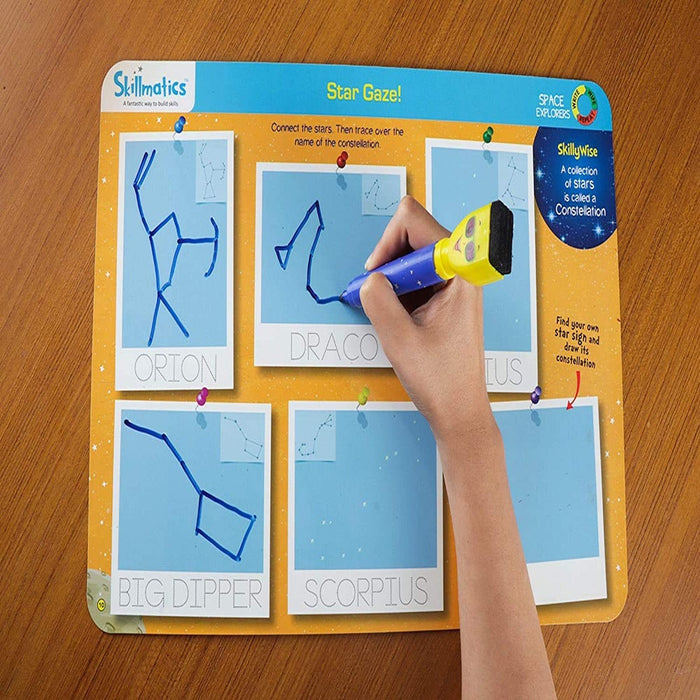 Skillmatics Write And Wipe Activity Mats-Learning & Education-Skillmatics-Toycra