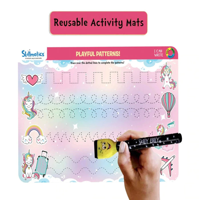 Skillmatics Write And Wipe Activity Mats-Learning & Education-Skillmatics-Toycra
