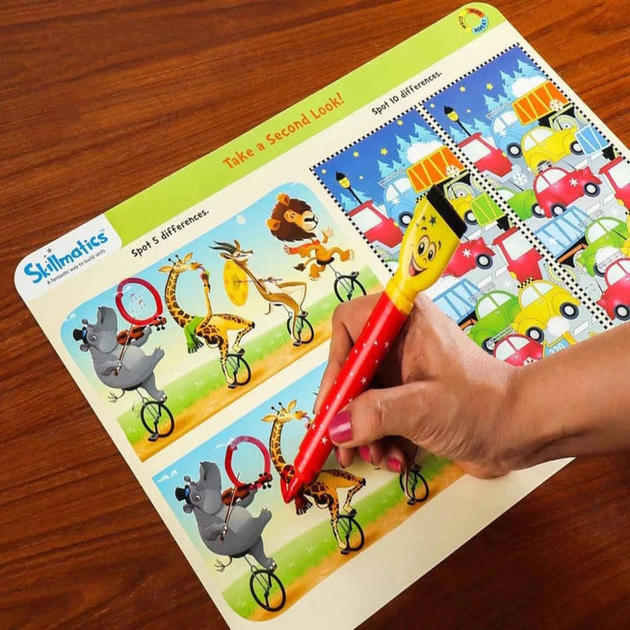 Skillmatics Write And Wipe Activity Mats-Learning & Education-Skillmatics-Toycra