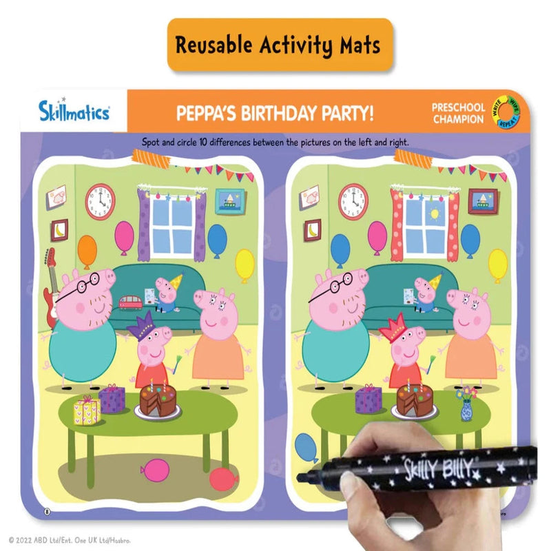 Skillmatics Write and Wipe Activity Mat